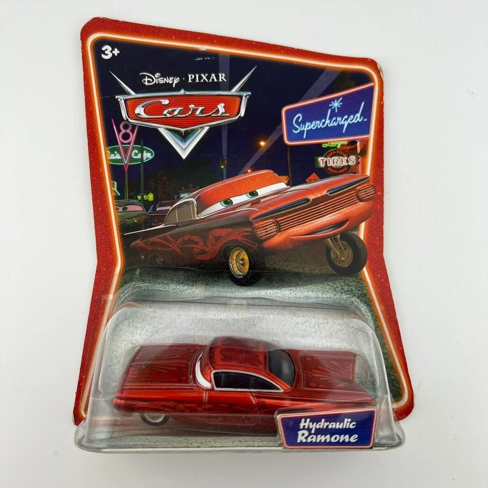 Disney Pixar Cars‎ Hydraulic Ramone Supercharged Red Die-Cast Minor Wear New